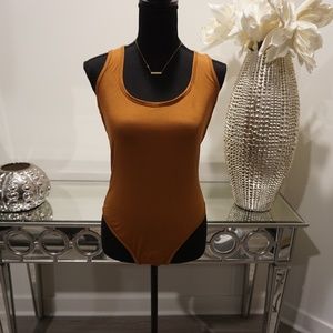 NWT Brown Bodysuit